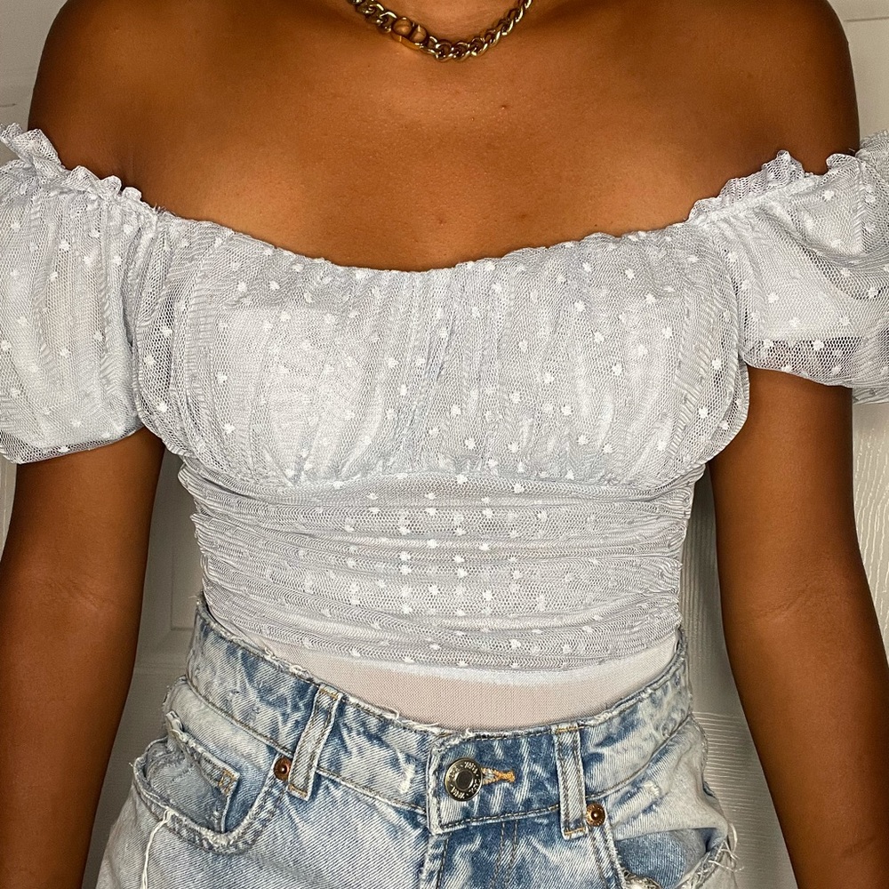 Off shoulder bodysuit